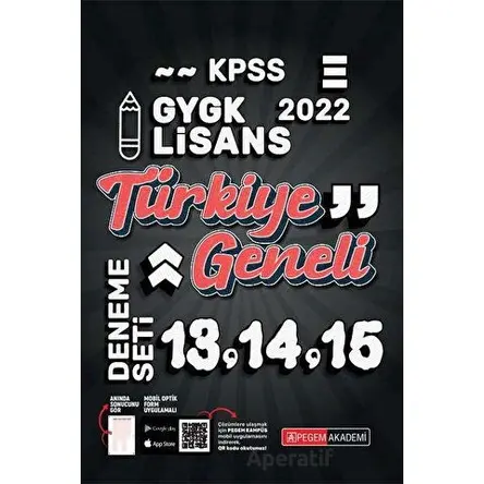 2022 KPSS Genel Yetenek Genel Kültür Türkiye Geneli 3lü Deneme (13-14-15)