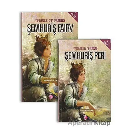 Periler Prensi Şemhuriş Peri - Prince Of Fairies Şemhuriş Fairy Türkçe-İngilizce (Tek Kitap)