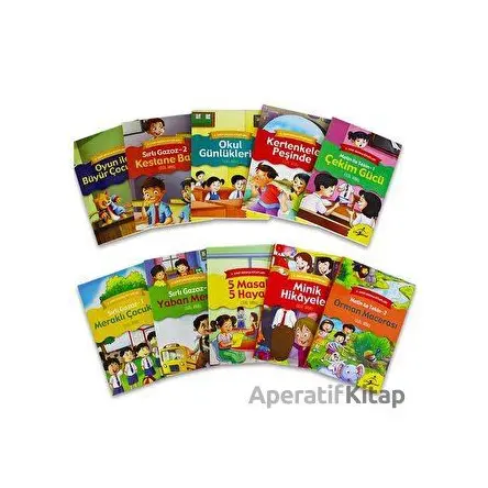 4. Sınıf Okuma Kitapları Seti (10 Kitap Takım) - Celal Akbaş - Çocuk Gezegeni