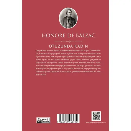 Otuzunda Kadın - Honore de Balzac - Maviçatı (Dünya Klasikleri)