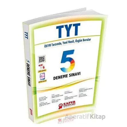 TYT 5li Deneme - Kolektif - Zafer Yayınları