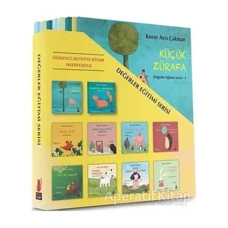 Değerler Eğitimi Serisi (10 Kitap Takım) - Koray Avcı Çakman - Kırmızı Kedi Çocuk