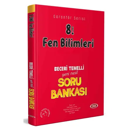 Data 8. Sınıf Fen Bilimleri Beceri Temelli Soru Bankası (Garantör Serisi)