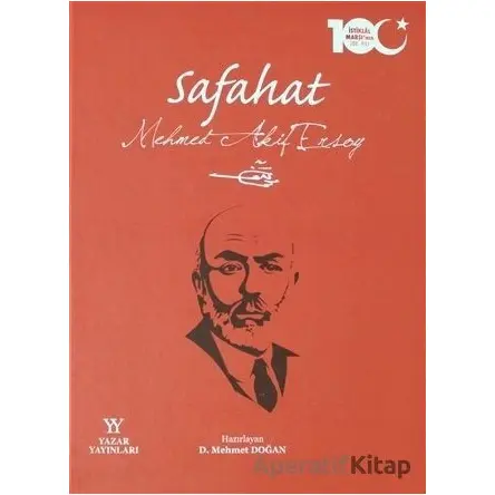 Safahat (Ciltli) - D. Mehmet Doğan - Yazar Yayınları