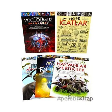 İlk Kütüphanem Seti - 5 Kitap - Kolektif - Çocuk Gezegeni