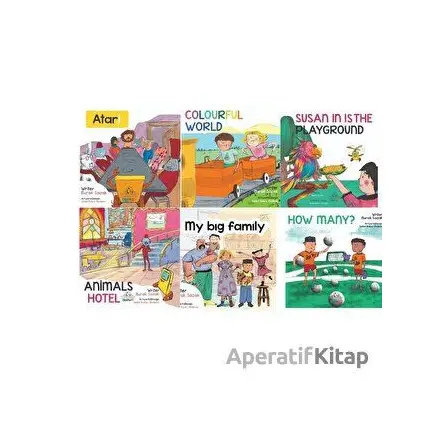 Our Story Book Set Called Atari And Susan (6 Kitap Takım) - Burak Sazak - Cağaloğlu Yayınevi
