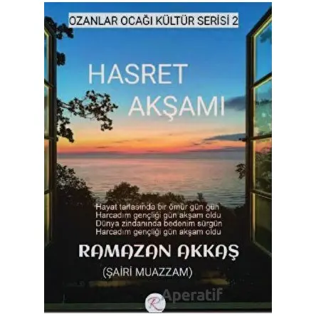 Hasret Akşamı - Ramazan Akkaş - Rüzgar Eren Yayıncılık