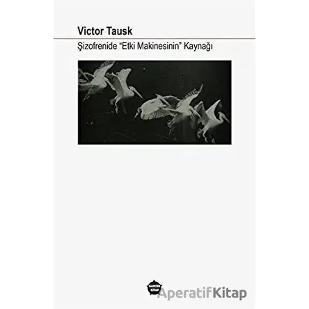 Şizofrenide Etki Makinesinin Kaynağı - Victor Tausk - Ganzer Kitap