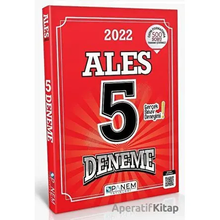 2022 ALES 5 Deneme Çözümlü - Kolektif - Panem Yayınları