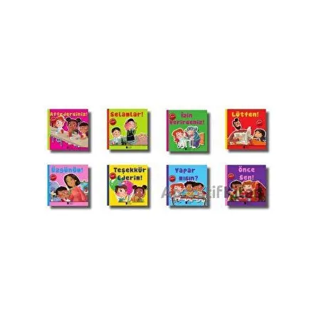 Nezaket Serisi (8 Kitap) - Kolektif - Kitap Adası