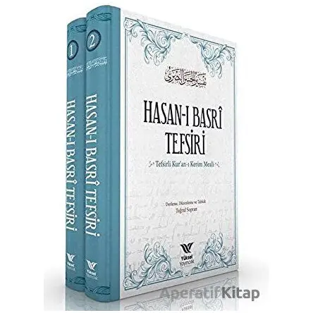 Hasan-ı Basri Tefsiri (2 Kitap Takım) - Tuğrul Sopran - Yüksel Yayıncılık