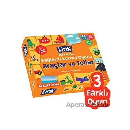 Link - Bağlantı Kurma Oyunu: Araçlar ve Yollar - Kolektif - Bi Kutu Oyun