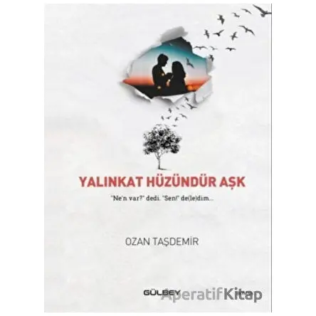 Yalınkat Hüzündür Aşk - Ozan Taşdemir - Gülbey Yayınları