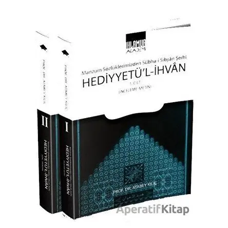 Hediyyetül-İhvan (2 Cilt Takım) - Atabey Kılıç - Ihlamur