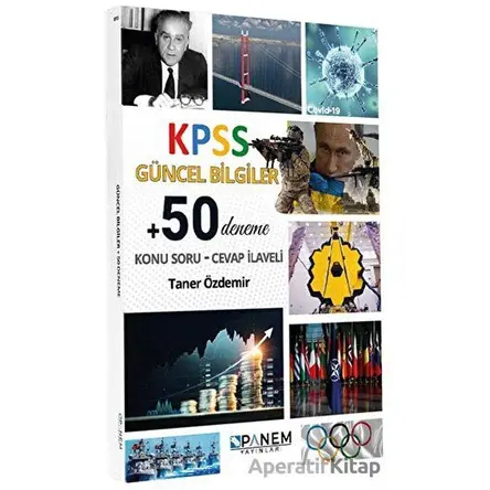 2022 KPSS Güncel Bilgiler + 50 Deneme - Kolektif - Panem Yayınları