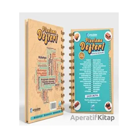 Planlama Defteri & Ders Takip Defteri - Kübra Latifoğlu - Modus Yayınları
