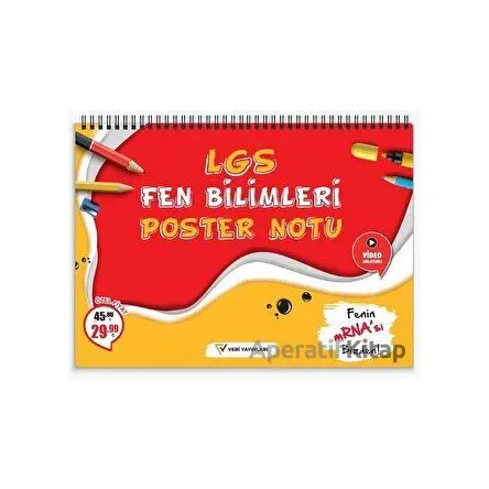 LGS Fen Bilimleri Poster Notu - Kolektif - Veri Yayınevi