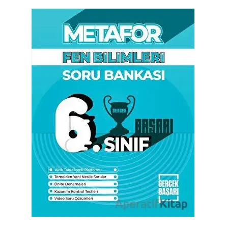 Metafor 6. Fen Bilimleri Soru Bankası - Kolektif - Gerçek Başarı Yayınları