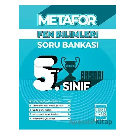 Metafor 5. Sınıf Fen Bilimleri Soru Bankası - Harun Birlik - Gerçek Başarı Yayınları
