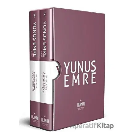 Yunus Emre (2 Cilt Kutulu Set) - Yusuf Koşar - Ihlamur