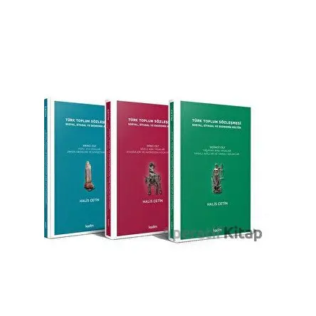 Türk Toplum Sözleşmesi: Sosyal-Siyasal ve Ekonomik Kültür Seti - 3 Kitap Takım