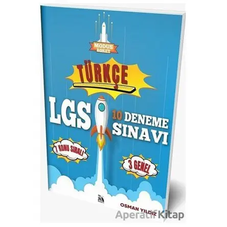 2021 LGS Türkçe 10 Deneme Sınavı - Osman Yıldız - Modus Yayınları