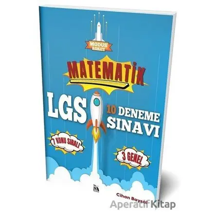 2021 LGS Matematik 10 Deneme Sınavı - Cihan Baysal - Modus Yayınları