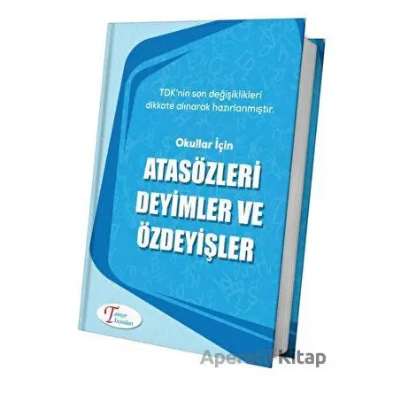 Atasözler Deyimler Ve Özdeyişler - Ferzende Tanışır - Tanışır Yayınları