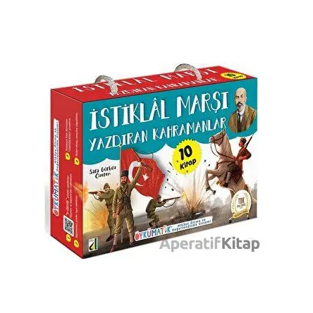 İstiklal Marşı Yazdıran Kahramanlar (10 Kitap) - Kolektif - Damla Yayınevi
