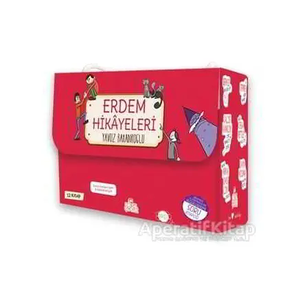 Erdem Hikayeleri - Dürüst Ol Ki Mutlu Olasın (12 Kitap Set)