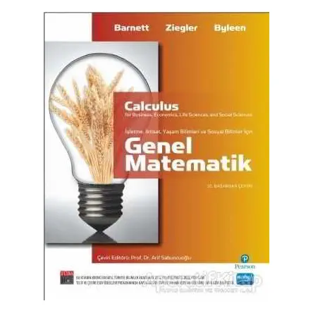 Genel Matematik - Pearson - Nobel Akademik Yayıncılık