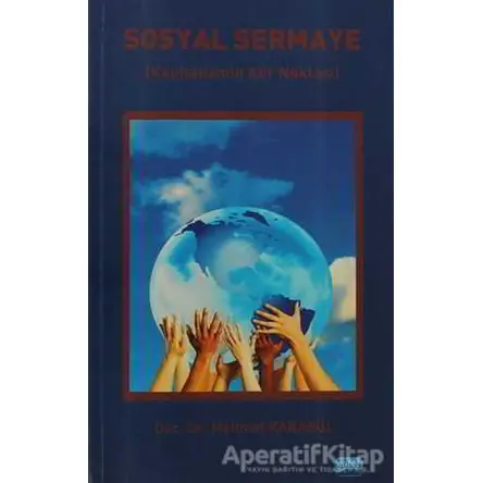 Sosyal Sermaye - Mehmet Karagül - Nobel Akademik Yayıncılık