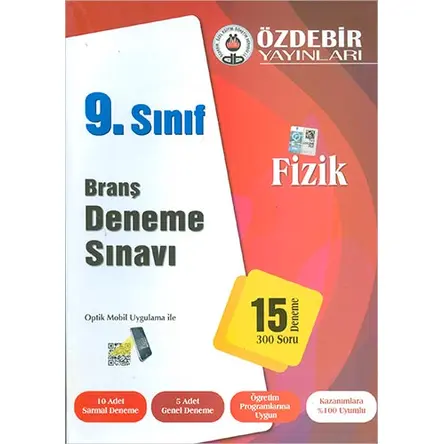 Özdebir 9.Sınıf Fizik Branş Deneme Sınavı