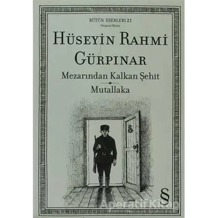 Mezarından Kalkan Şehit - Mutallaka - Hüseyin Rahmi Gürpınar - Everest Yayınları