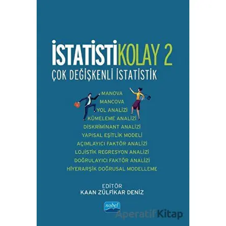 İstatistikolay 2 - Ayşe Bilicioğlu Güneş - Nobel Akademik Yayıncılık