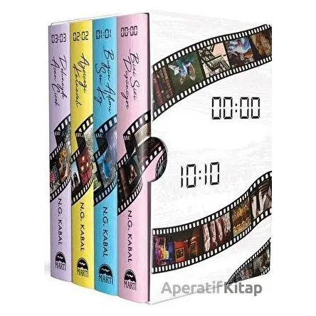 Gençlik Serüveni (Ciltli - 4 Kitap Takım) - N. G. Kabal - Martı Yayınları