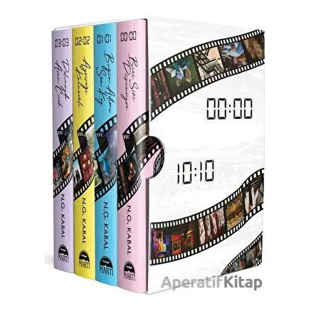 Gençlik Serüveni (4 Kitap Takım - Cep Boy) - N. G. Kabal - Martı Yayınları