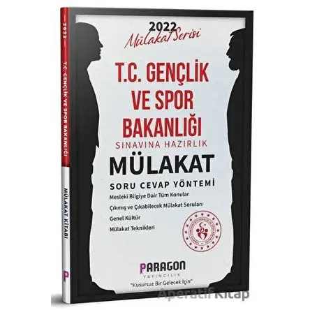 2022 T.C. Gençlik Ve Spor Bakanlığı Görevde Yükselme Ve Unvan Değişikliği Sınavına Hazırlık Mülakat