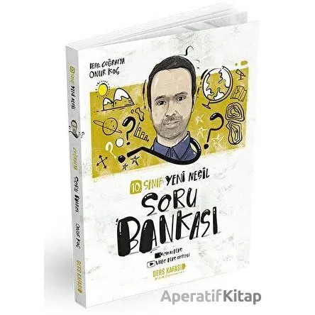 2022 10. Sınıf Yeni Nesil Coğrafya Soru Bankası Hijyenik Kitap - Onur Koç - Ders Kafası