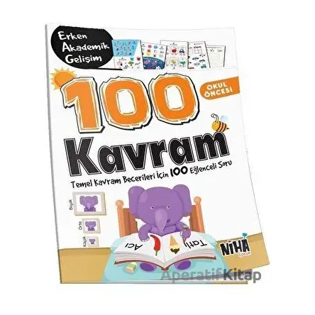 Okul Öncesi EAG 100 Kavram - Kolektif - Niha Çocuk