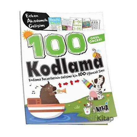 Okul Öncesi EAG 100 Kodlama - Kolektif - Niha Çocuk