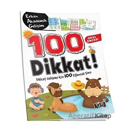 Okul Öncesi EAG 100 Dikkat! - Kolektif - Niha Çocuk
