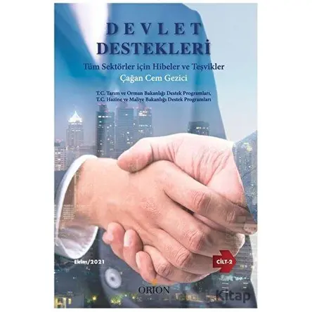 Devlet Destekleri Cilt-2 - Çağan Cem Gezici - Orion Kitabevi