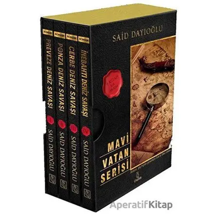 Mavi Vatan Serisi (4 Kitap Takım) - Said Dayıoğlu - Otantik Kitap