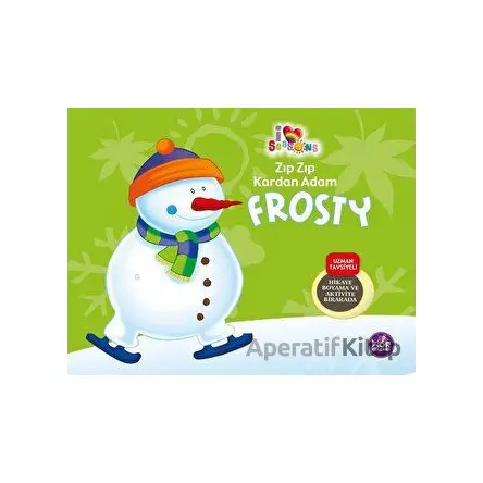 Zıp Zıp Kardan Adam Frosty - Kolektif - Mor Kelebek