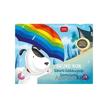 Brunonun Sihirli Gökkuşağı Şemsiyesi - Kolektif - Mor Kelebek