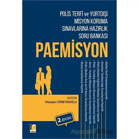 Polis Terfi ve Yurtdışı Misyon Koruma Sınavlarına Hazırlık Soru Bankası