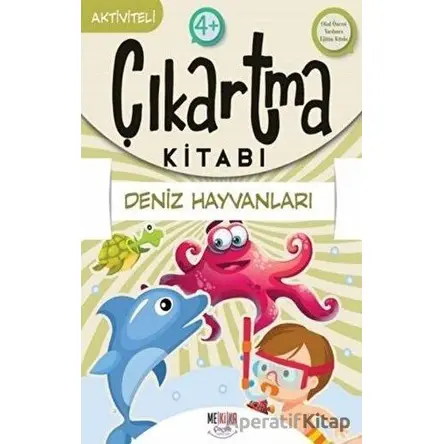 Deniz Hayvanları - Çıkartma Kitabı - Kolektif - Mekika Yayınevi