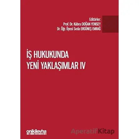 İş Hukukunda Yeni Yaklaşımlar 3 - Seda Ergüneş Emrağ - On İki Levha Yayınları