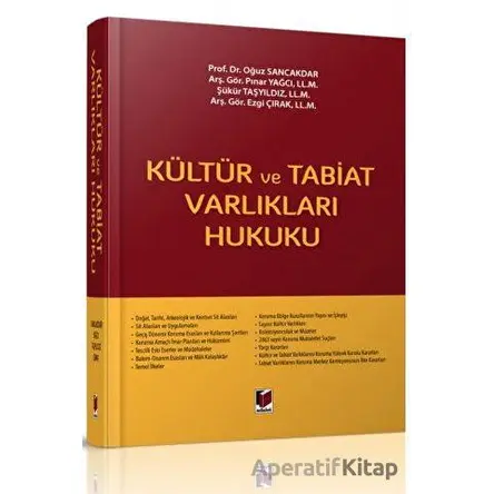 Kültür ve Tabiat Varlıkları Hukuku - Kolektif - Adalet Yayınevi